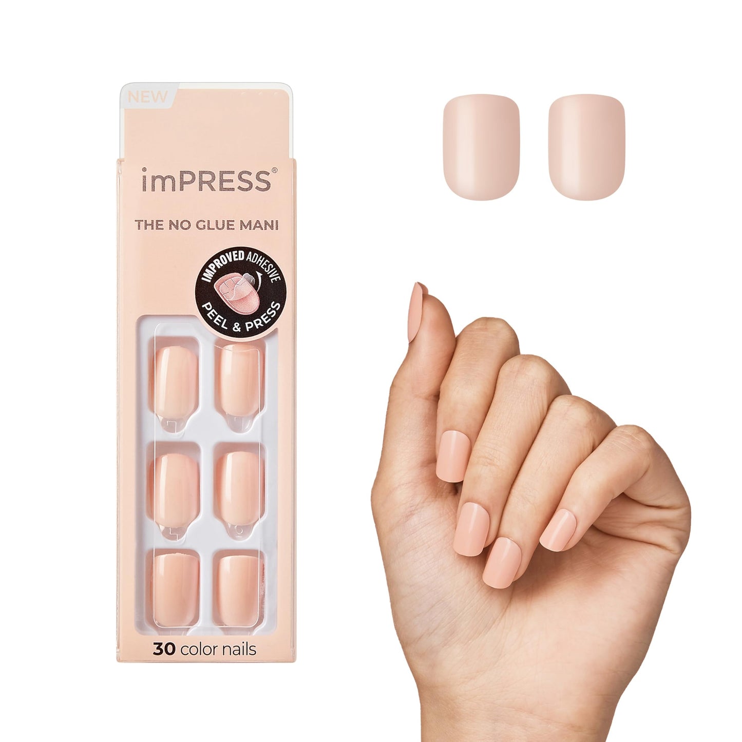 imPRESS Nails peevish pink 30 nails