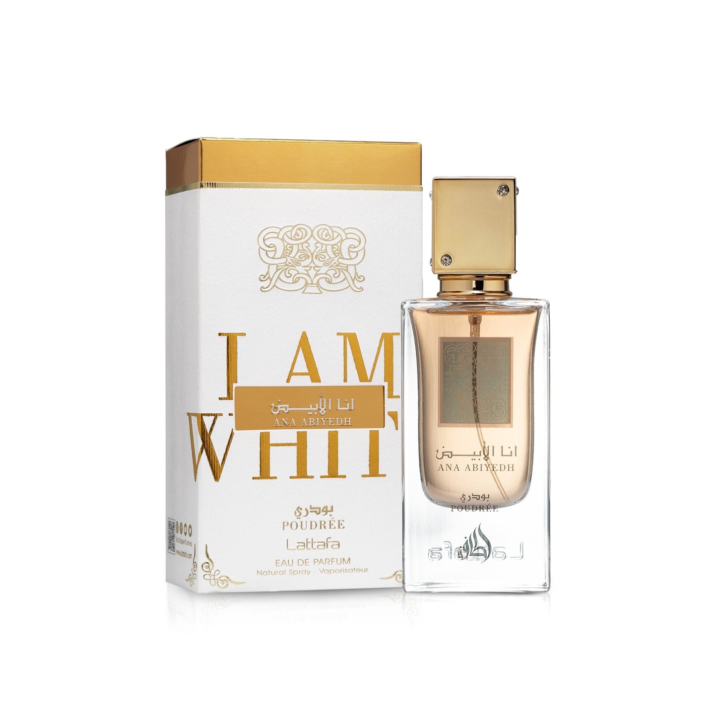 Lattafa Ana Abiyedh Poudree EDP 100ML