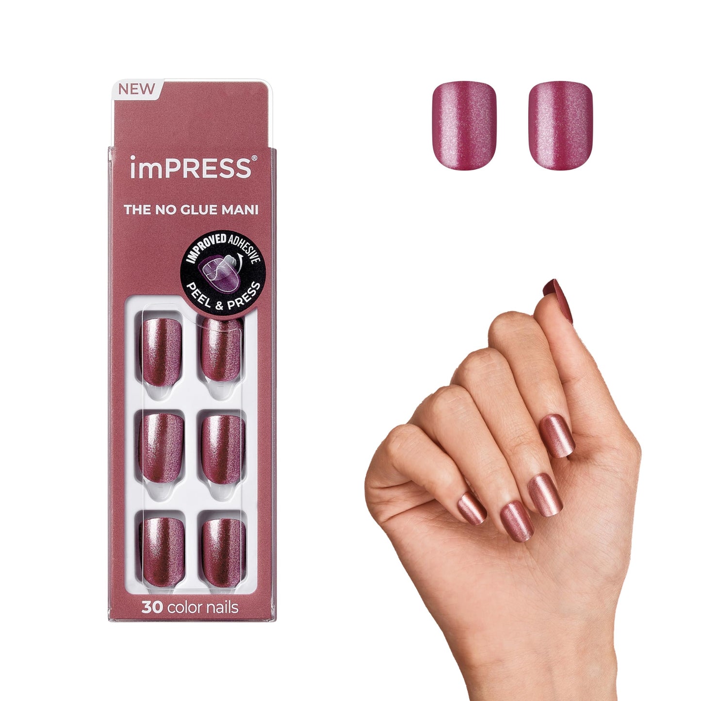 imPRESS Nails peanut pink 30 nails