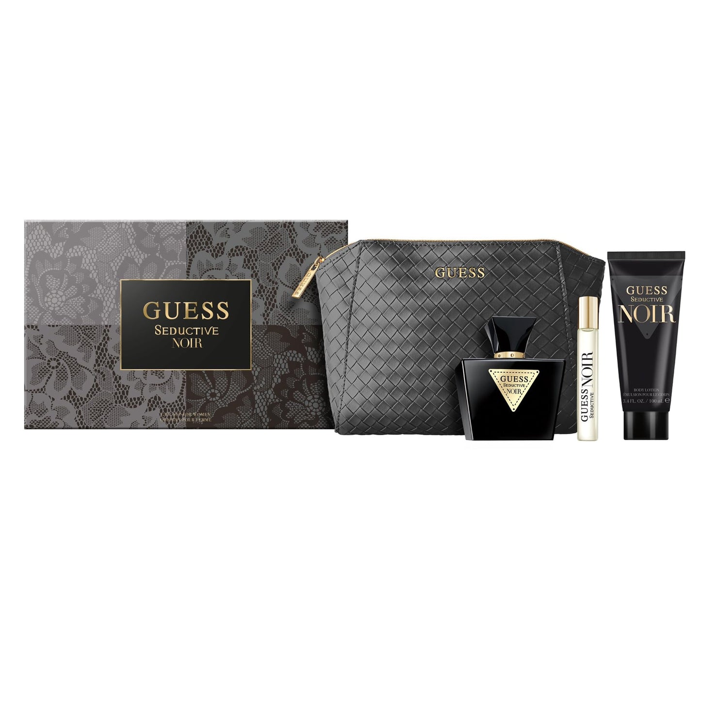 Guess Seductive Noir Gift Set for Women 3PC