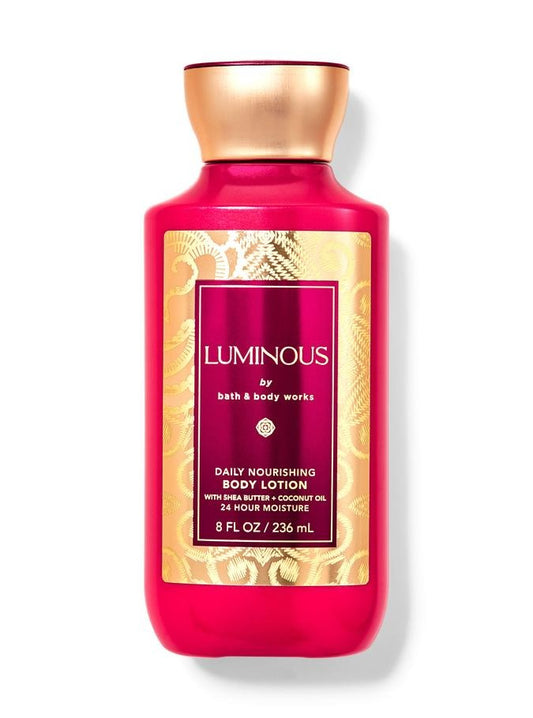 bath & body works luminous body lotion