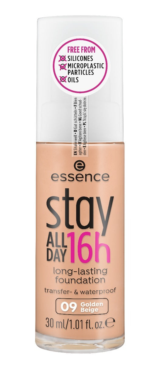 Essence Stay ALL DAY 16h long-lasting foundation