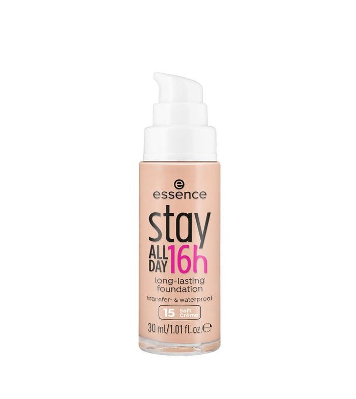 Essence Stay ALL DAY 16h long-lasting foundation