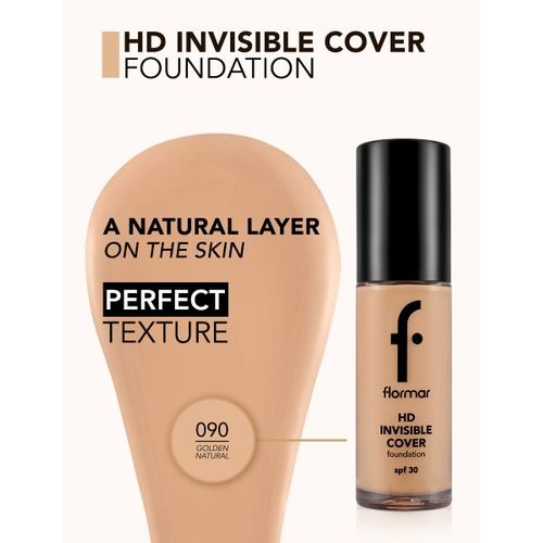 Flormar Foundation HD Invisible cover