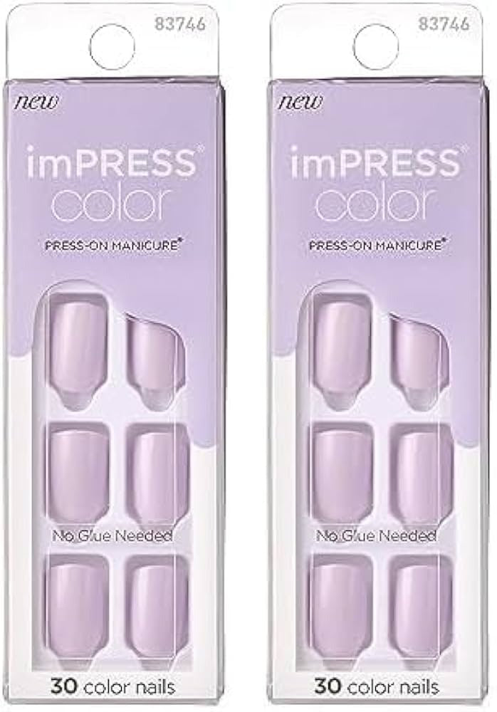 imPRESS Nails picture purplect 30 nails