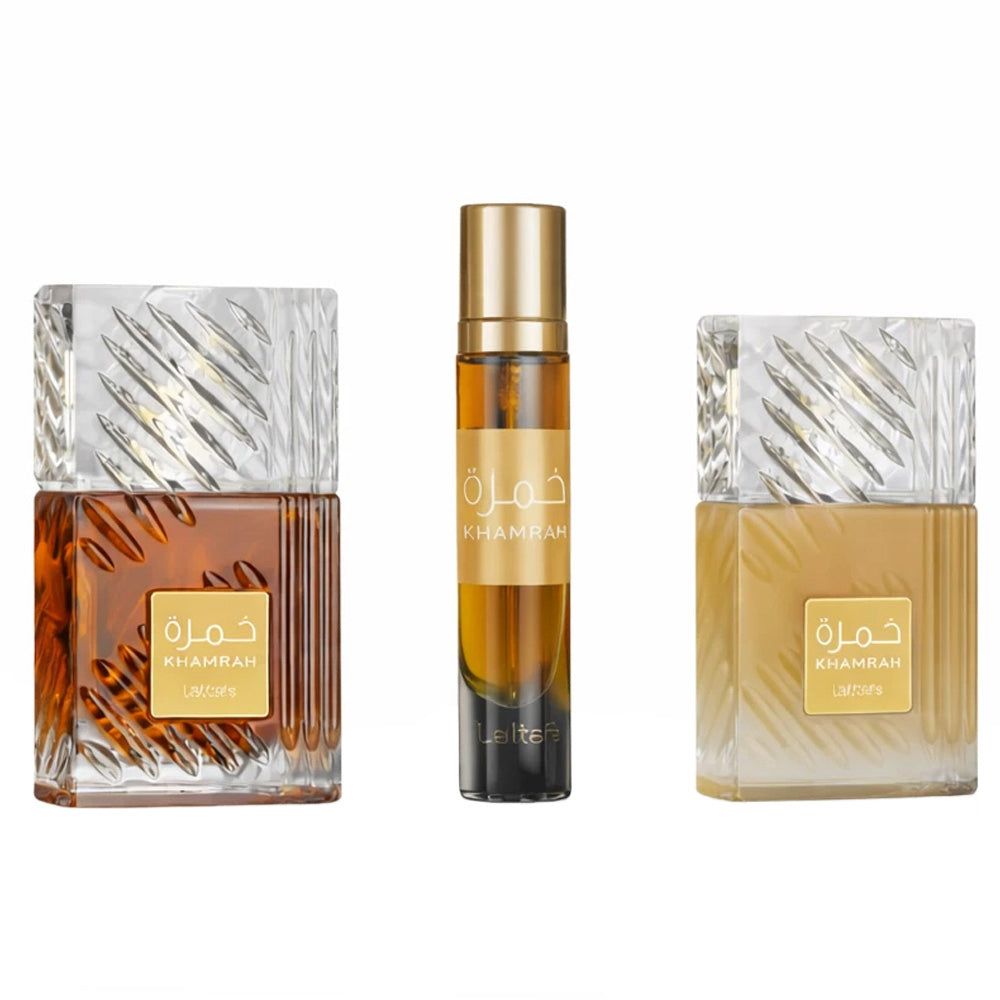 Lattafa Khamra Gift set 3Pcs