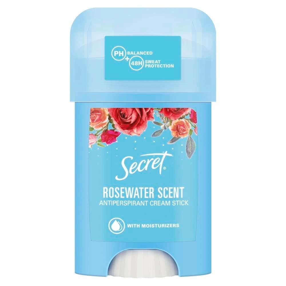 Secret Rosewater Cream Antiperspirant Stick For Women 40ml