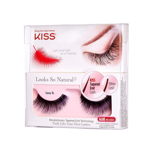 kiss tapered end lashes sexy b. (kfl0o8c)