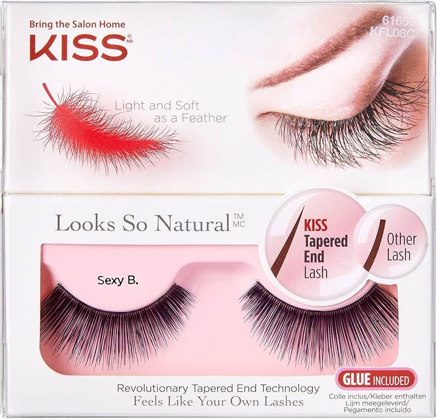 kiss tapered end lashes sexy b. (kfl0o8c)