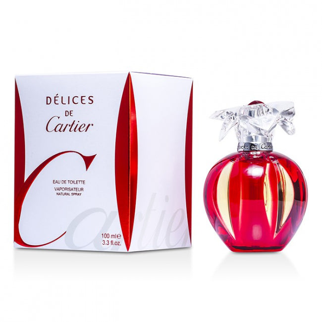 Cartier Delices de Cartier EDT 100ML (Rare To Find It)