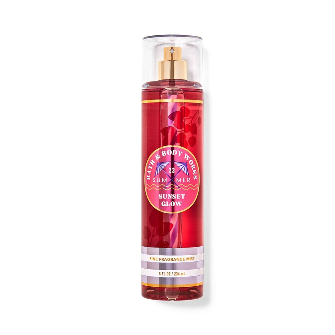 bath and body works summer23 sunset glow body mist