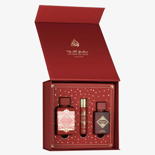 Lattafa Badee Sublime Gift Set 3pcs