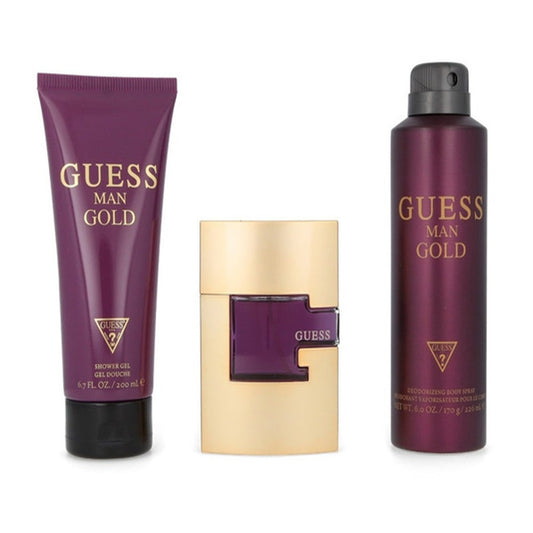 Guess Gold EDT 100ml 3 Pcs Gift Set