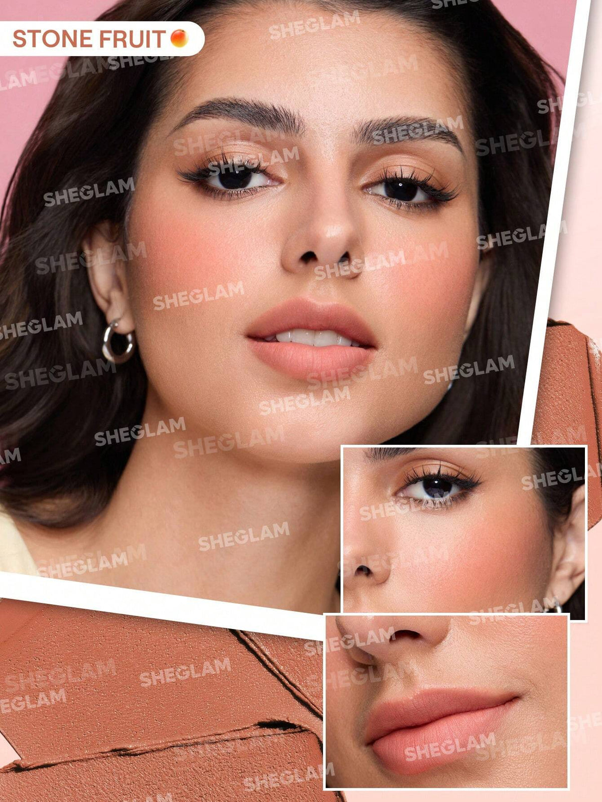 Sheglam Apricot Dream Cheek & Lip Cream Stack