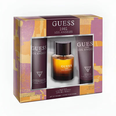 Guess 1981 Los Angeles EDT (100ml EDT+ 200ml Shower Gel+ 226ml Body Spray)