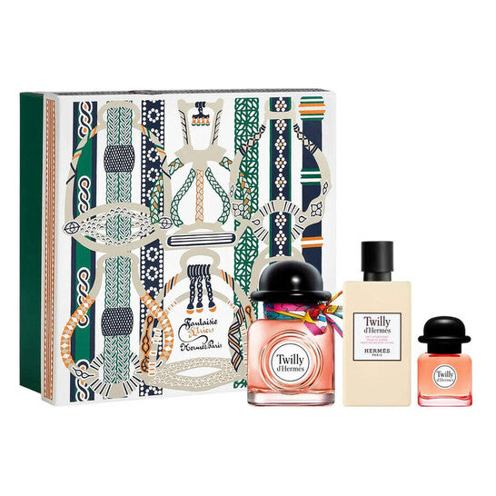 Hermes Ladies Twilly d'Hermes Gift Set EDP 75ML+EDP Mini 7.5ML+ Body Lotion80ML