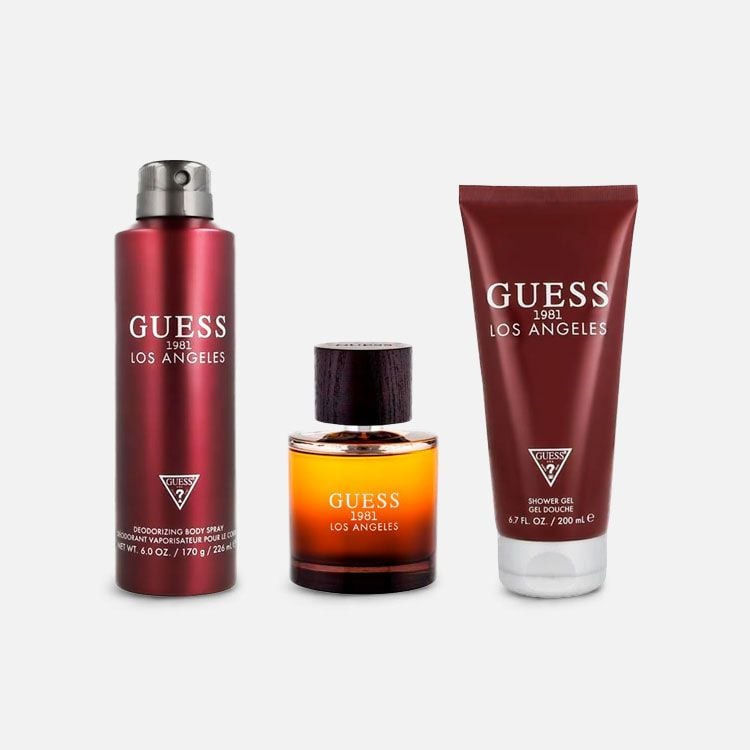 Guess 1981 Los Angeles EDT (100ml EDT+ 200ml Shower Gel+ 226ml Body Spray)