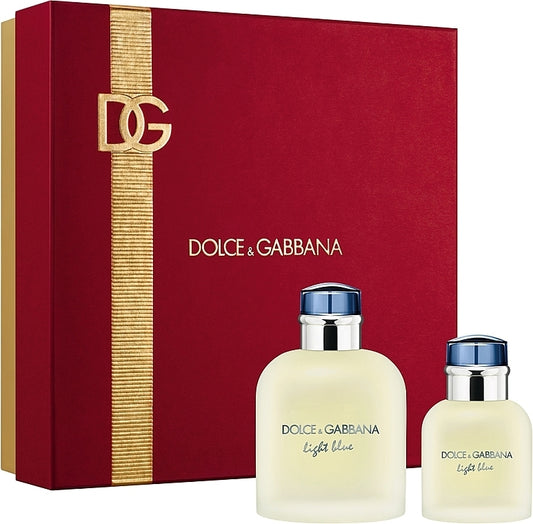 Dolce & Gabbana Light Blue Pour Homme Set (EDP200ML+ EDP75ML)
