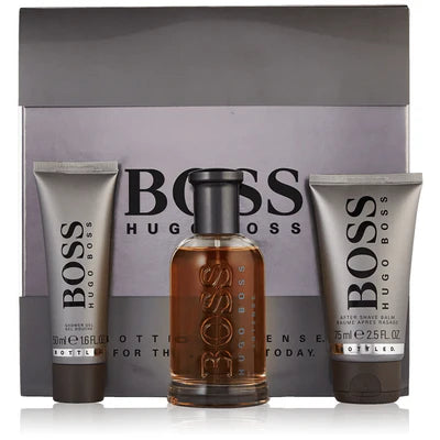 HUGO BOSS Bottled Intense EDT Spray 100ML+ Shower Gel 50ML+After Shave 75ML