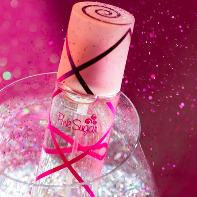 Aquolina Pink Sugar Glowing Pink Sweet Addiction Set EDT 100ML+BL 250ML