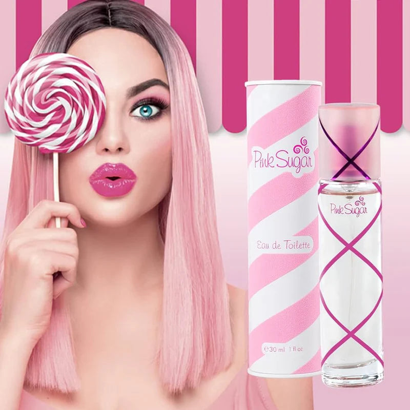Aquolina Pink Sugar Glowing Pink Sweet Addiction Set EDT 100ML+BL 250ML
