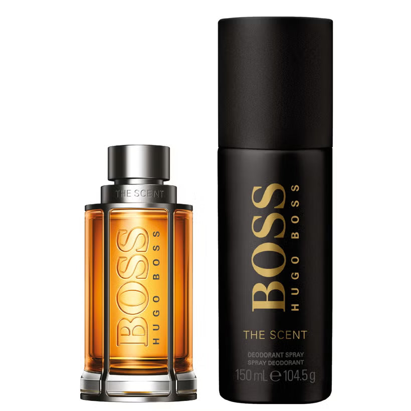HUGO BOSS The Scent EDT 100ML+Shower Gel 100ML+Deodorant Spray 150ML