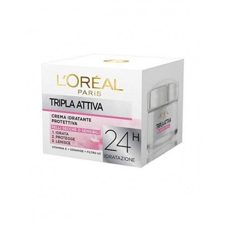 l'oreal paris L'Oreal Paris - Tripla Attiva - Protecting Moisture Cream 50 Ml