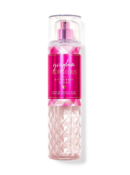 bath & body works gingham gorgeous body mist 236ml