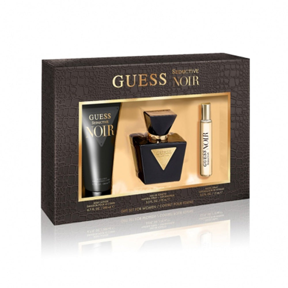 Guess Seductive NoiR 3 Pc Gift Set EDT 75ML