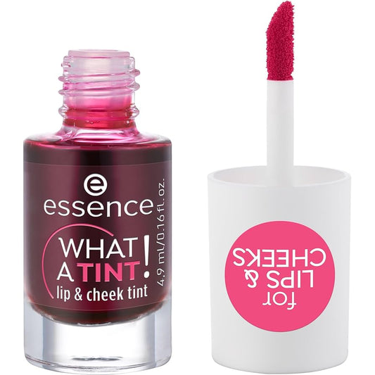 Essence What A Tint Lip&check Tint  01 Kiss from a rose