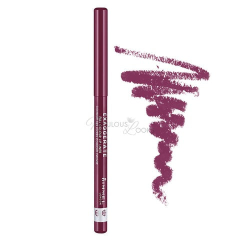 RIMMEL LONDON exaggerate full colour lip liner 105 under my spell