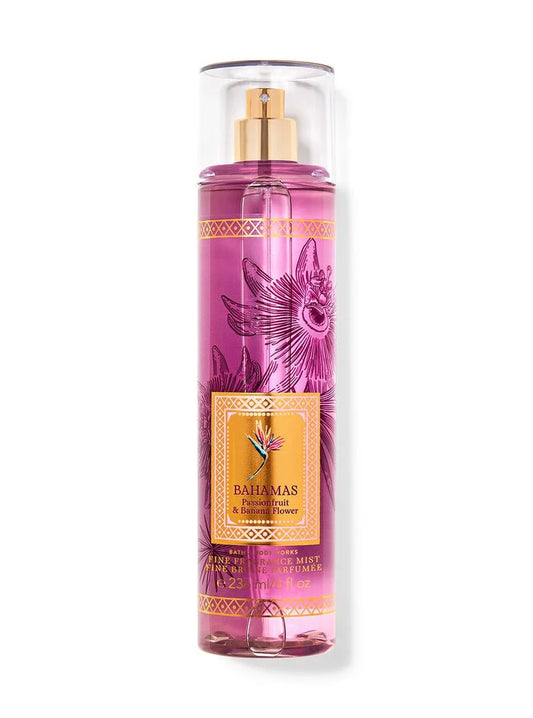 Bath And Body Works Bahamas Passionfruit & Banana Flower Body Mist 236Ml