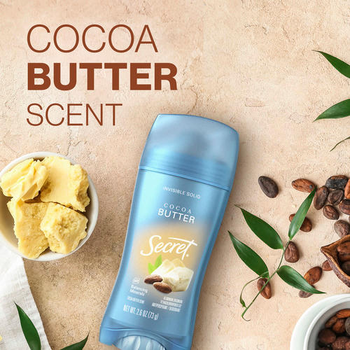 Secret Invisible Solid Cocoa Butter