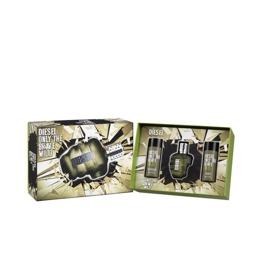 Diesel Only The Brave Wild Set(EDT 50ML+SG 50ML+AS 50ML)