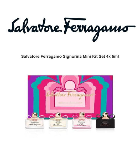 Salvatore ferragamo Signorina Miniature Kit Set EDP 5Ml
