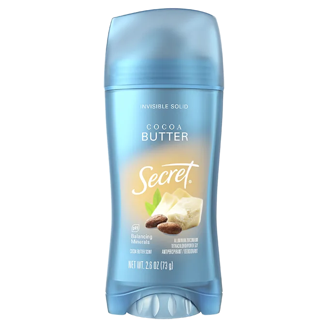 Secret Invisible Solid Cocoa Butter