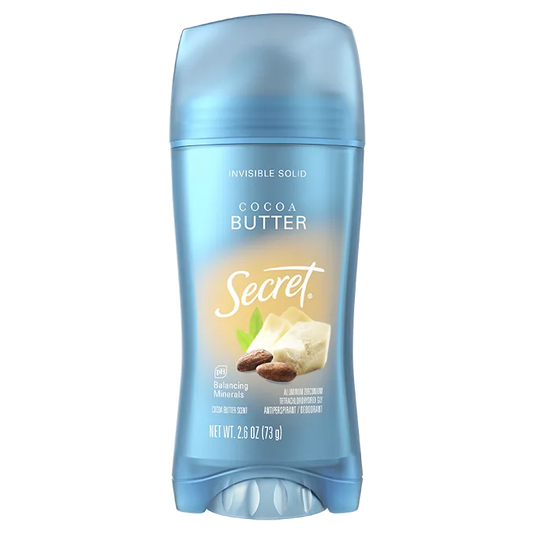 Secret Invisible Solid Cocoa Butter