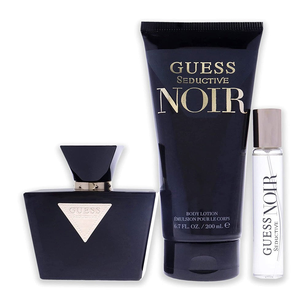 Guess Seductive NoiR 3 Pc Gift Set EDT 75ML