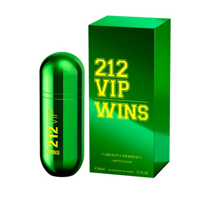 Carolina Herrera 212 VIP WINS  LIMITED EDITION EAU DE PARFUM 80ML